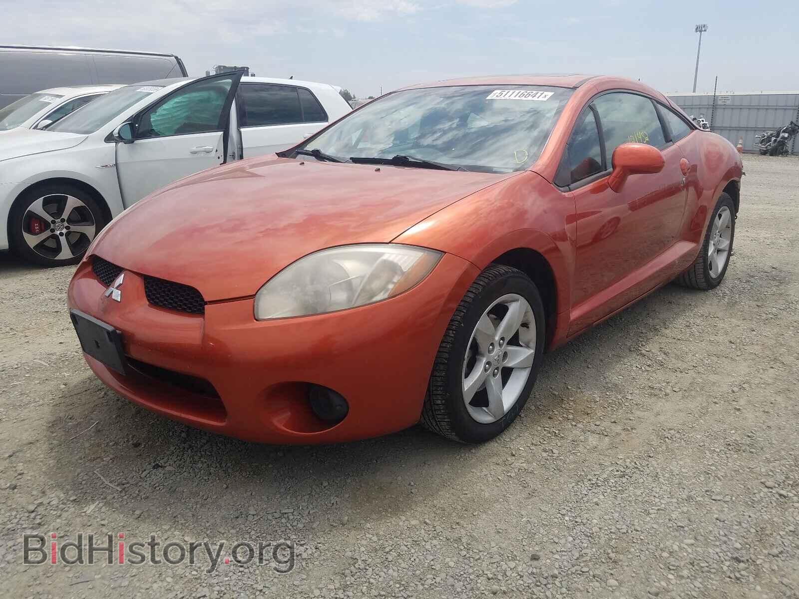 2007 MITSUBISHI ECLIPSE - VIN: 4A3AK24F77E021026 - Photo 2
