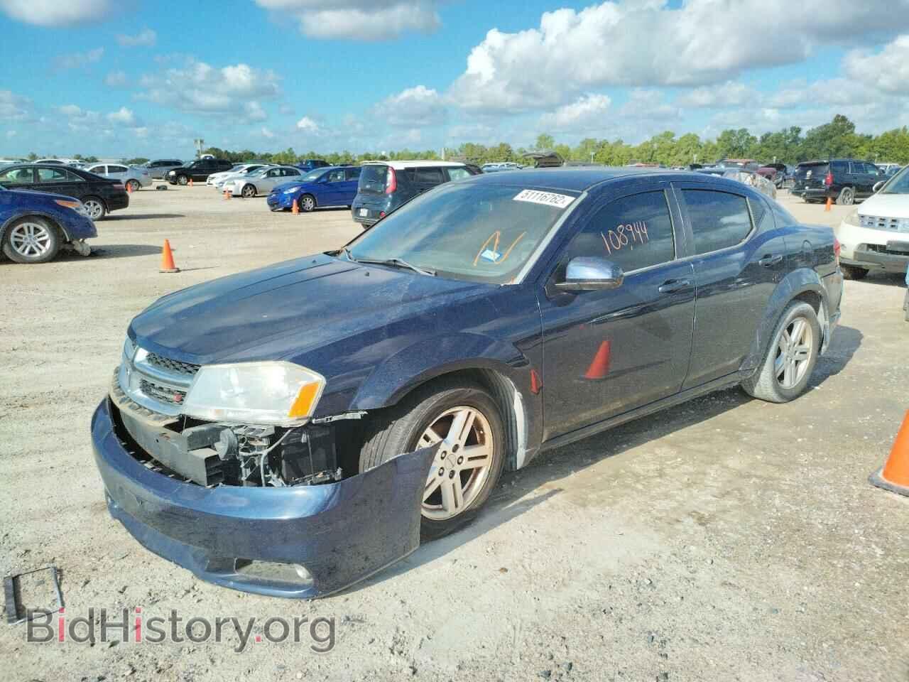 2014 DODGE AVENGER - VIN: 1C3CDZCB8EN117357 - Фото 2