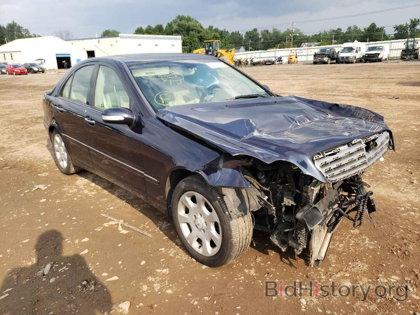 Photo WDBRF87H56F752474 - MERCEDES-BENZ C-CLASS 2006