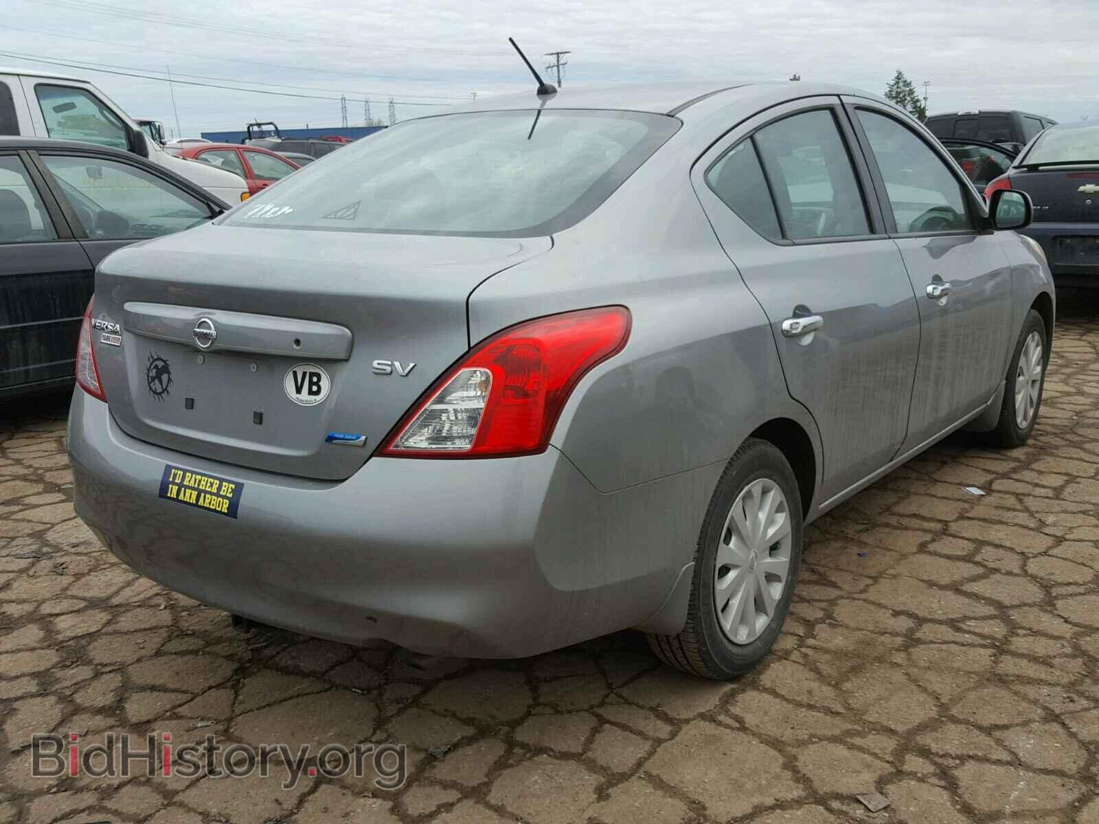 2012 NISSAN VERSA - VIN: 3N1CN7AP1CL871924 - Photo 4