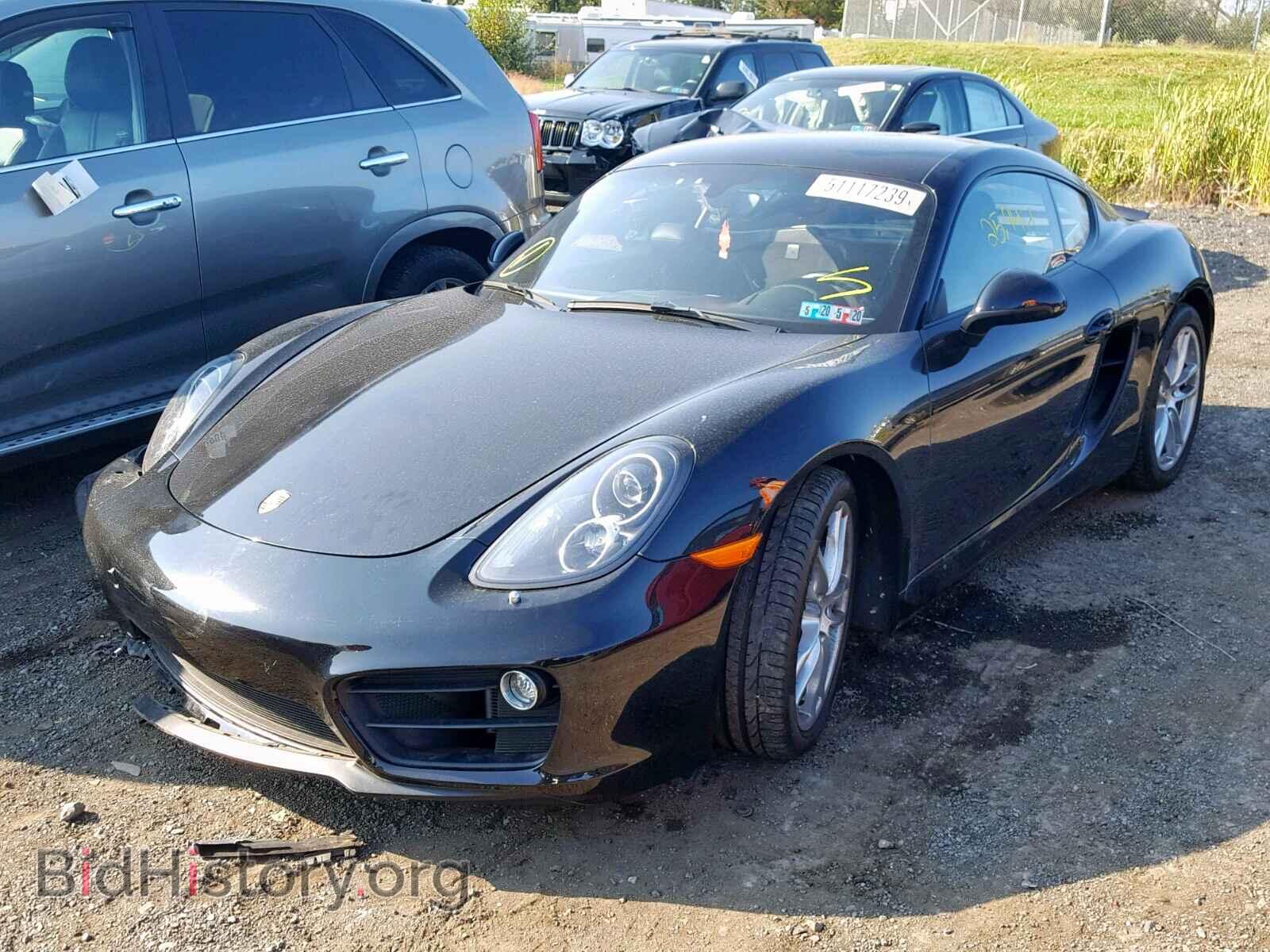 2015 PORSCHE CAYMAN - VIN: WP0AA2A80FK161107 - Фото 2