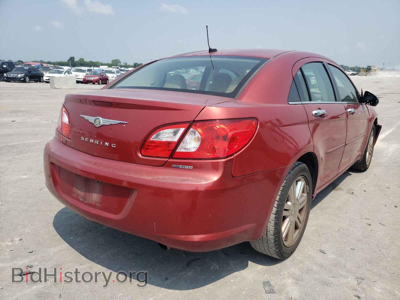 2008 CHRYSLER SEBRING - VIN: 1C3LD66M48N249371 - Фото 4