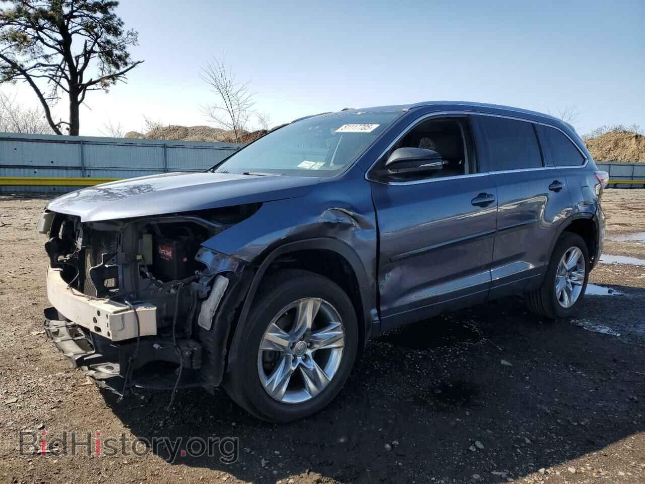 Photo 5TDDKRFH3FS154818 - TOYOTA HIGHLANDER 2015