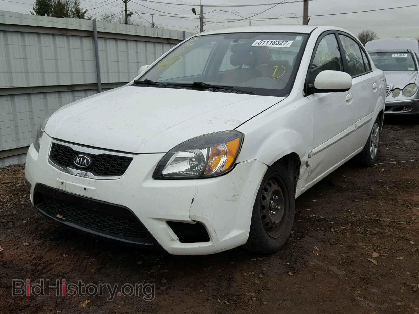 2011 KIA RIO BASE - VIN: KNADH4A32B6959830 - Фото 2