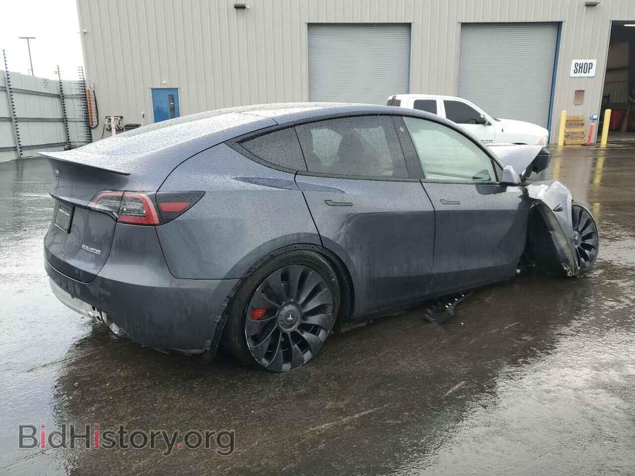 2022 TESLA MODEL Y - VIN: 7SAYGDEF2NF488043 - Фото 3