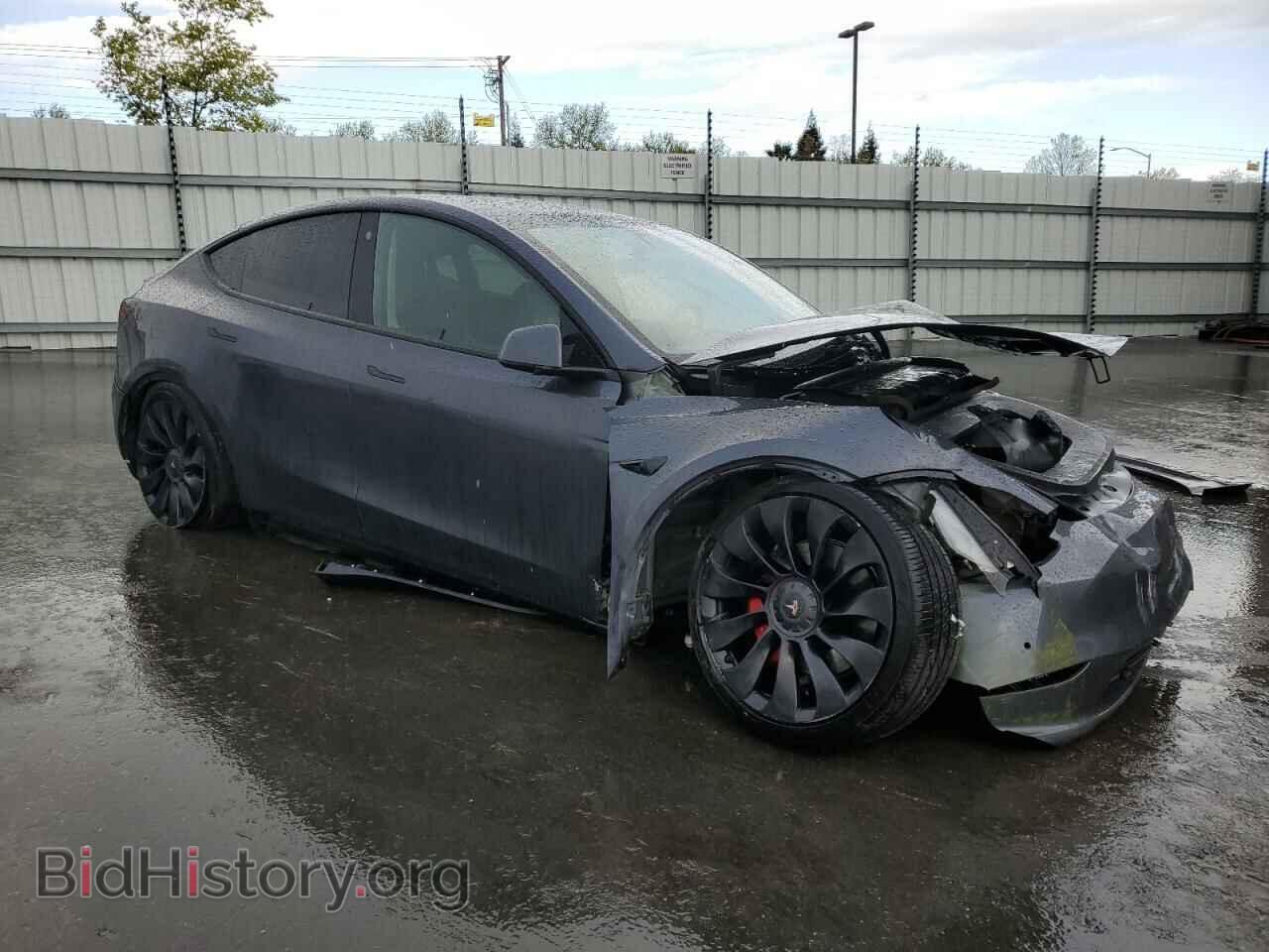 2022 TESLA MODEL Y - VIN: 7SAYGDEF2NF488043 - Фото 4
