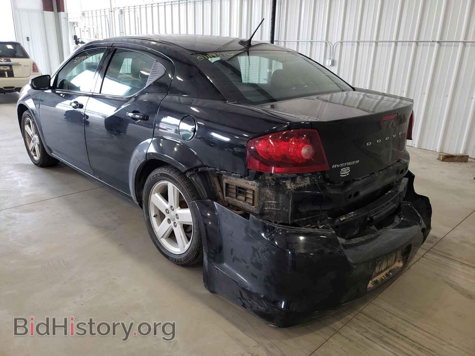 2011 DODGE AVENGER - VIN: 1B3BD1FBXBN577220 - Фото 3