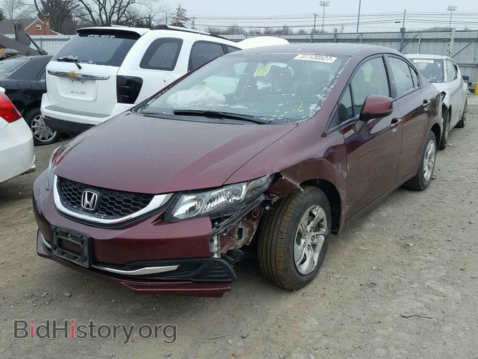 2013 HONDA CIVIC - VIN: 19XFB2F55DE217740 - Фото 2