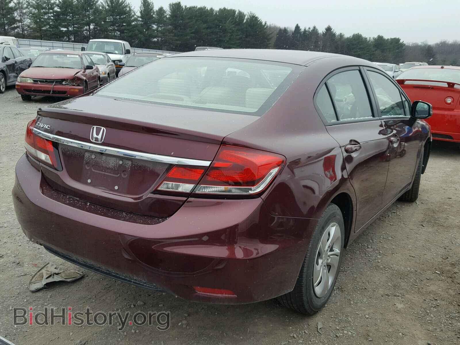 2013 HONDA CIVIC - VIN: 19XFB2F55DE217740 - Фото 4