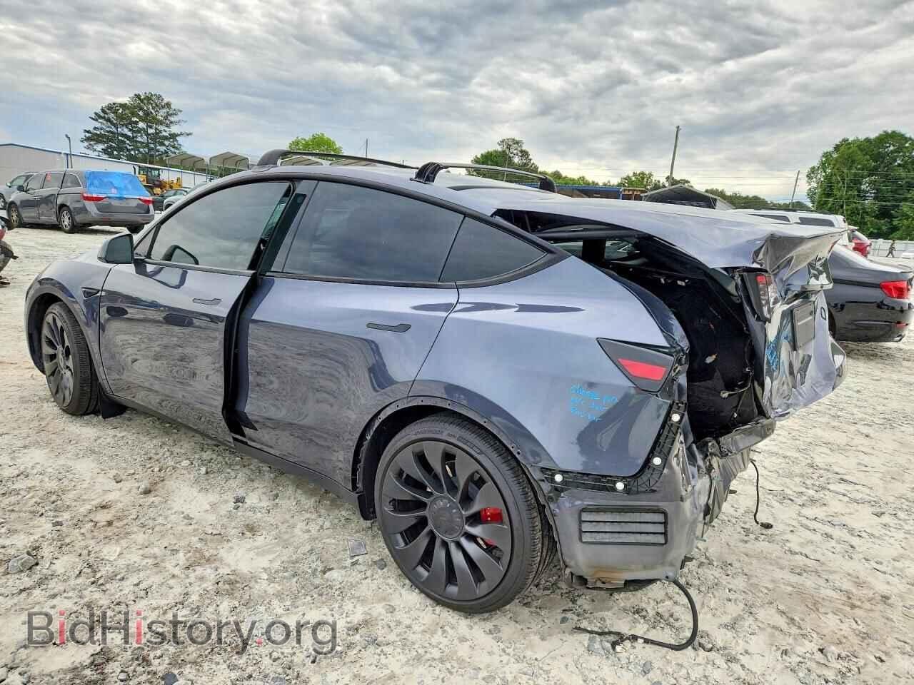 2023 TESLA MODEL Y - VIN: 7SAYGDEF6PF615539 - Фото 2