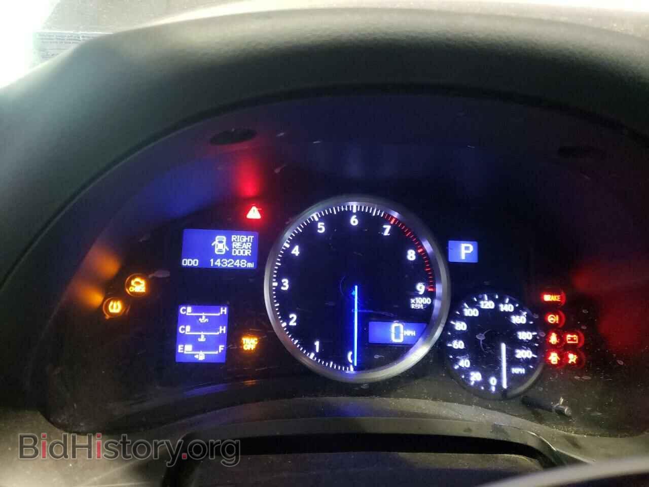 2012 LEXUS IS - VIN: JTHBP5C21C5010282 - Фото 9