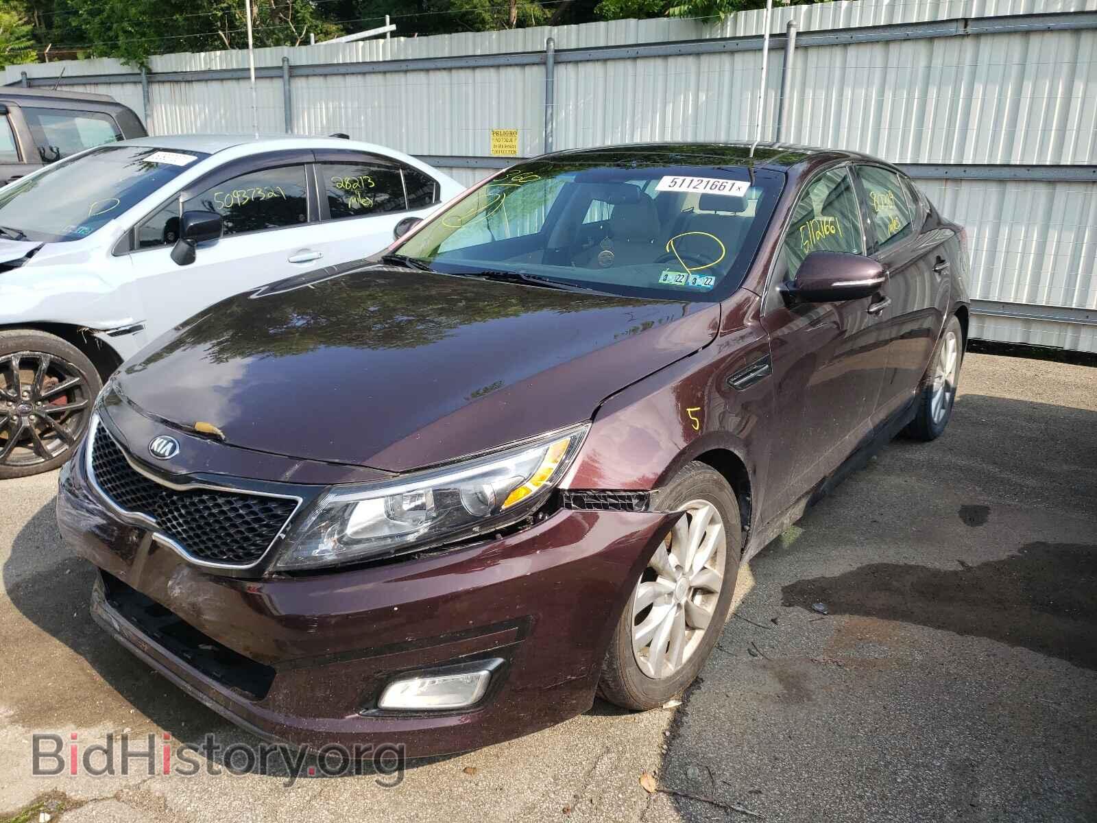2015 KIA OPTIMA - VIN: 5XXGN4A77FG475669 - Фото 2