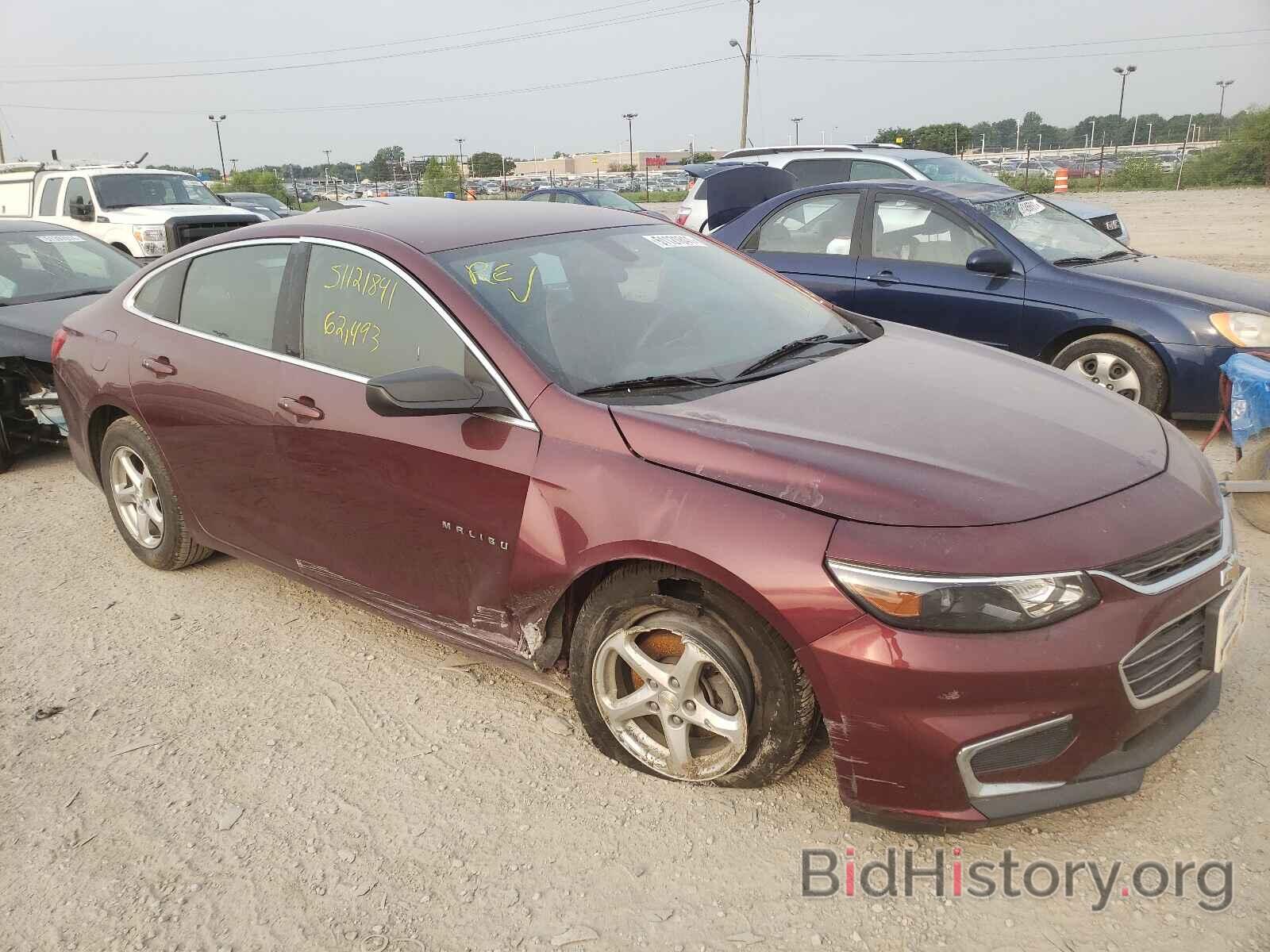 Photo 1G1ZB5ST9GF263562 - CHEVROLET MALIBU 2016