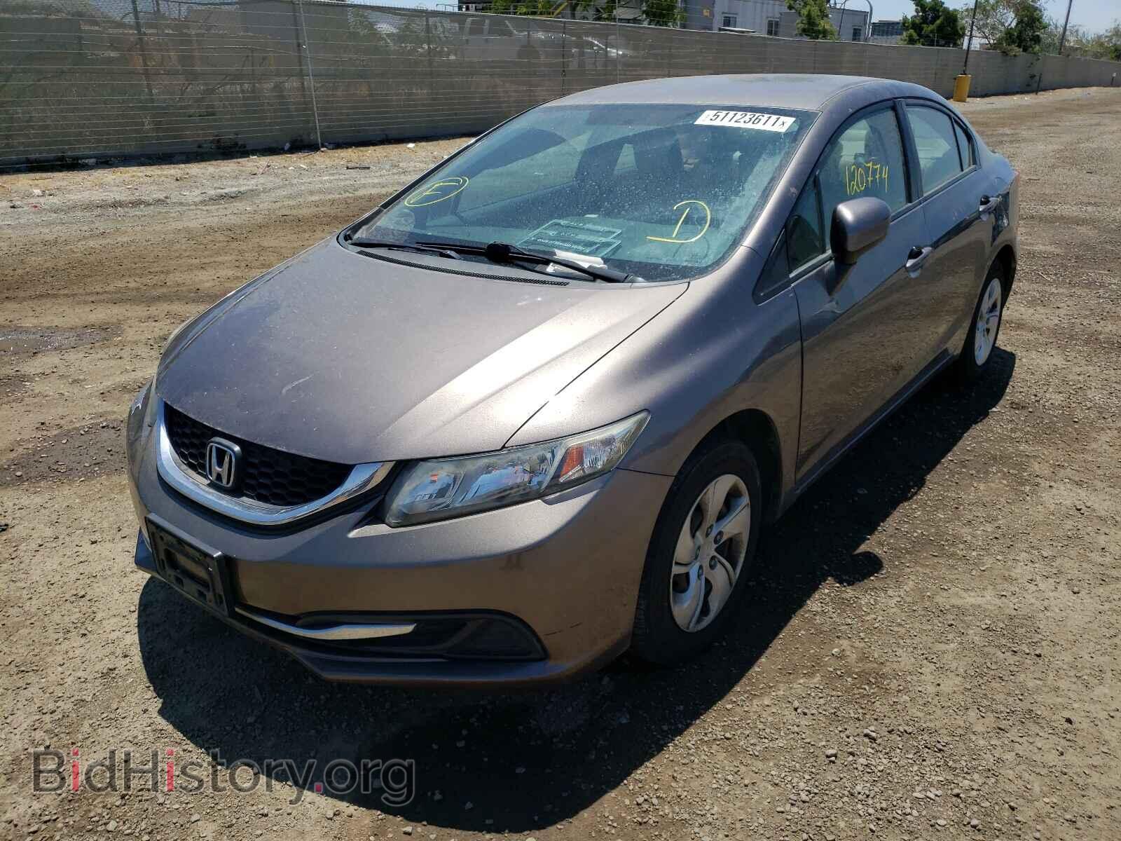 2015 HONDA CIVIC - VIN: 19XFB2F50FE261969 - Фото 2