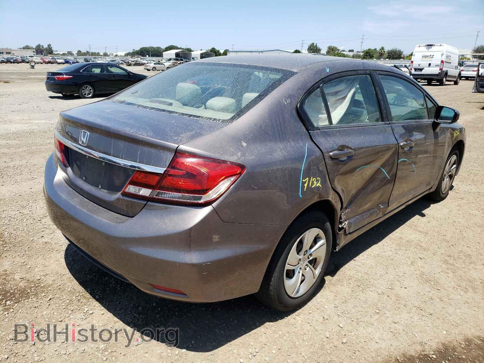 2015 HONDA CIVIC - VIN: 19XFB2F50FE261969 - Фото 4