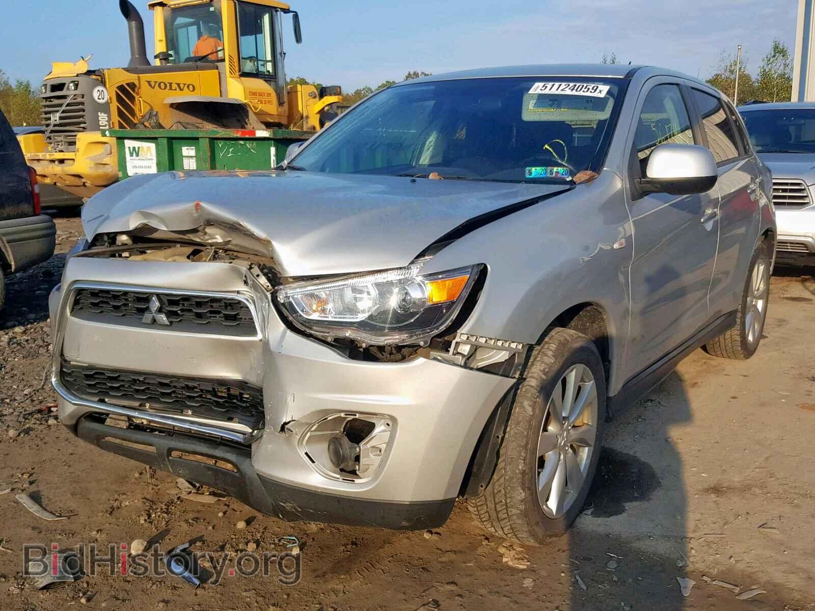 2013 MITSUBISHI OUTLANDER - VIN: 4A4AR3AU5DE007203 - Фото 2