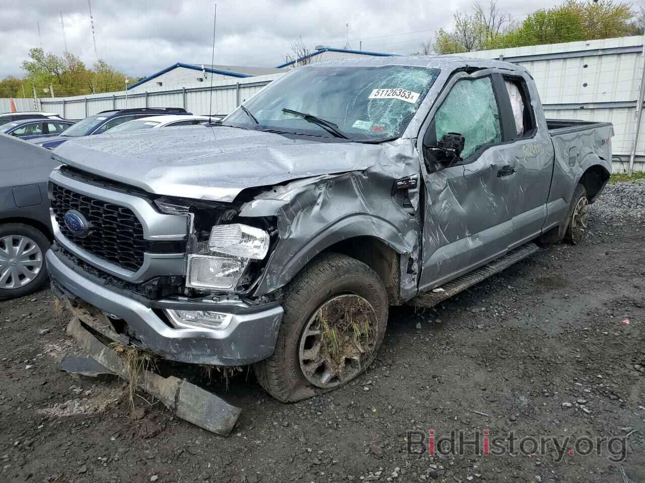 Photo 1FTEX1EP9MKD11353 - FORD F-150 2021