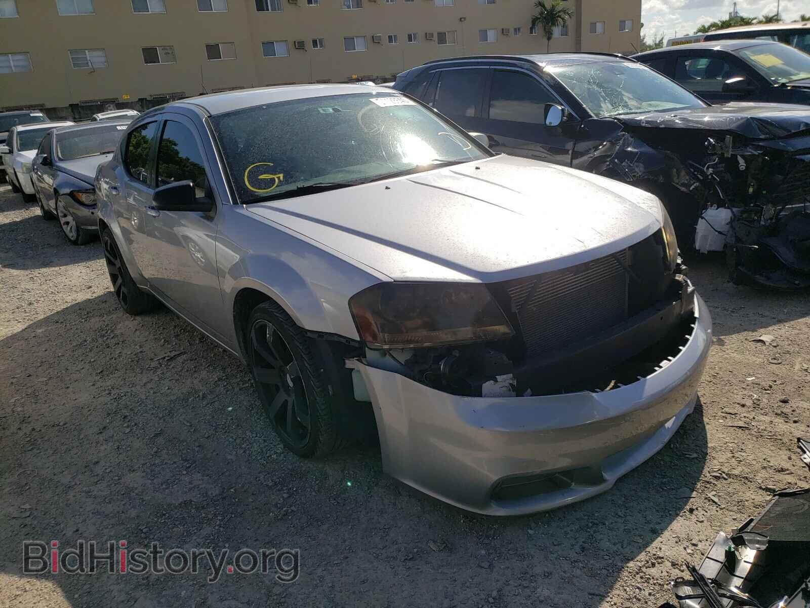 Фотография 1C3CDZAG8DN631027 - DODGE AVENGER 2013