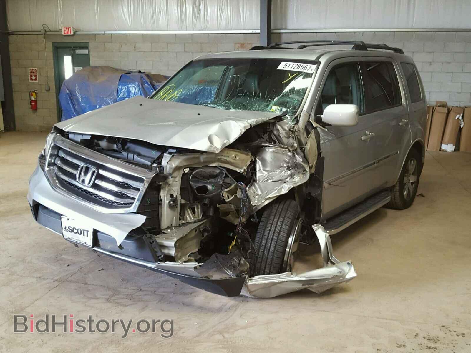 2013 HONDA PILOT - VIN: 5FNYF4H92DB043645 - Фото 2