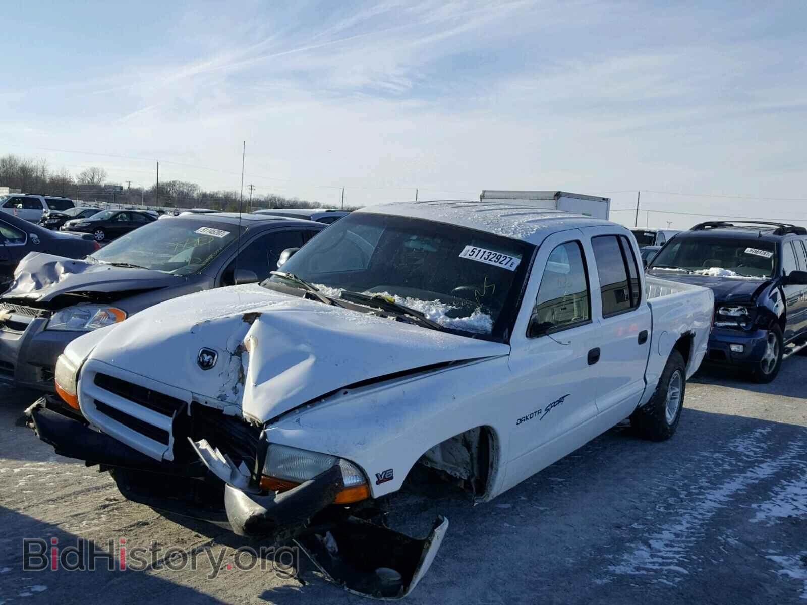 2000 DODGE DAKOTA - VIN: 1B7GL2AX4YS625921 - Фото 2