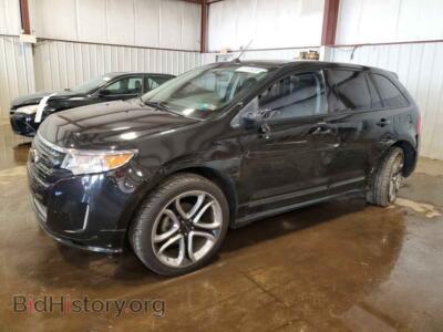 2013 Ford EDGE Sport, черный — VIN 2FMDK4AK8DBC83394, Copart