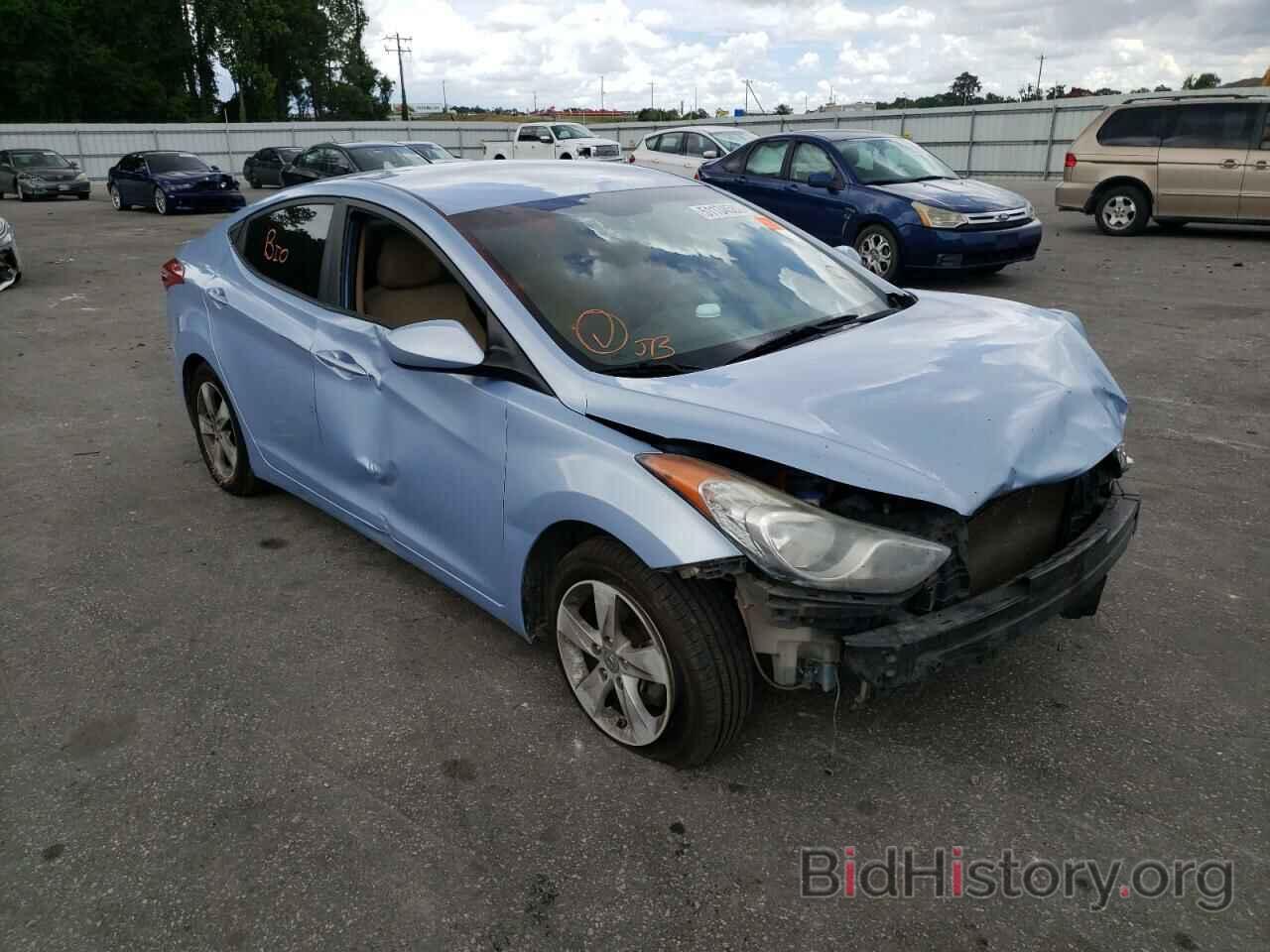 Photo KMHDH4AE7DU620320 - HYUNDAI ELANTRA 2013