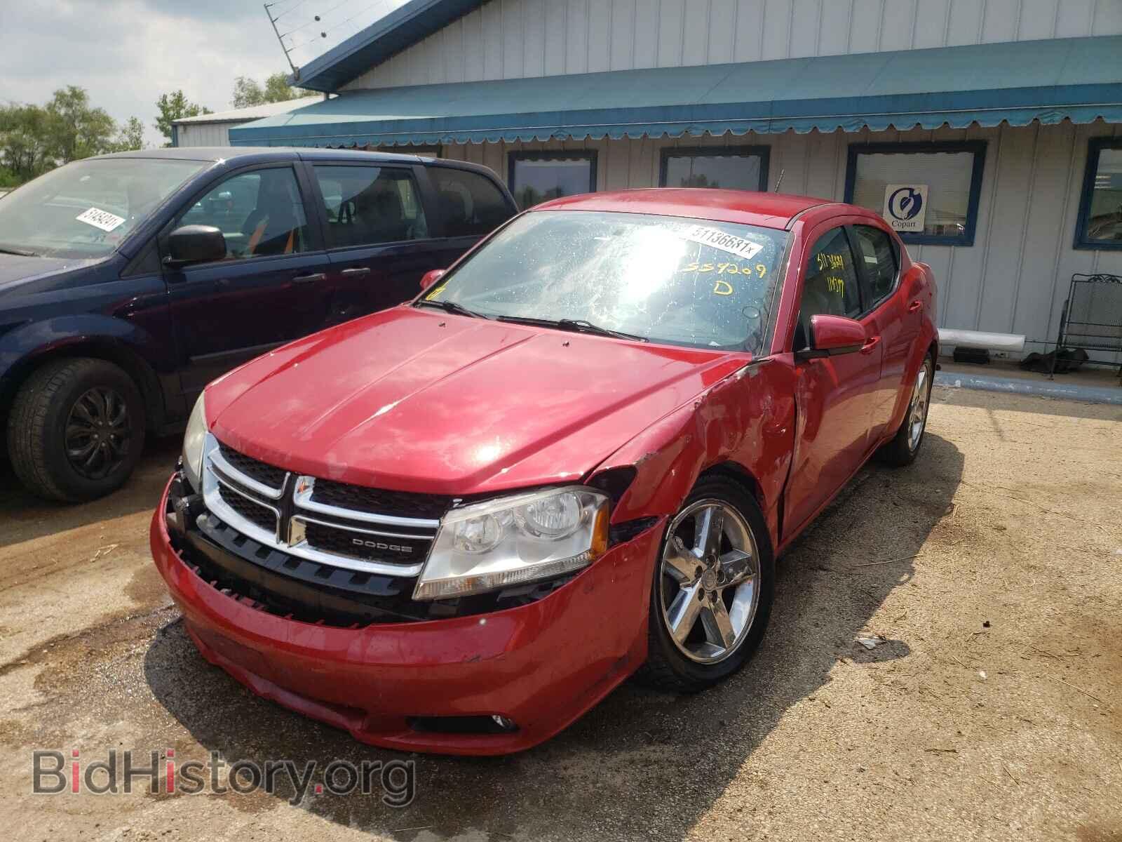2011 DODGE AVENGER - VIN: 1B3BD2FG4BN554209 - Фото 2