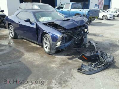 2016 Dodge CHALLENGER, синий — VIN 2C3CDZAG2GH354128, Copart