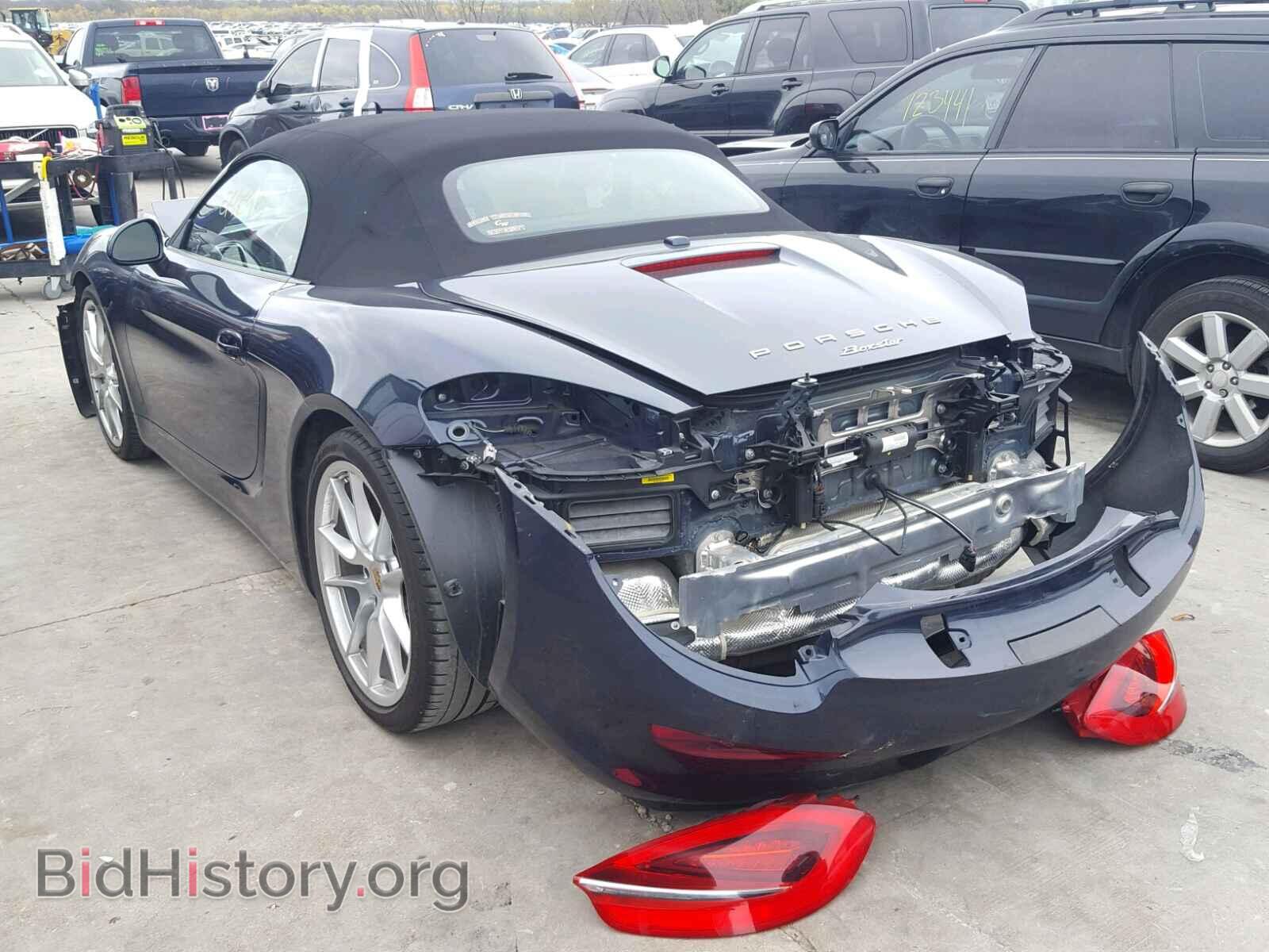 2015 PORSCHE BOXSTER - VIN: WP0CA2A80FS120419 - Фото 3