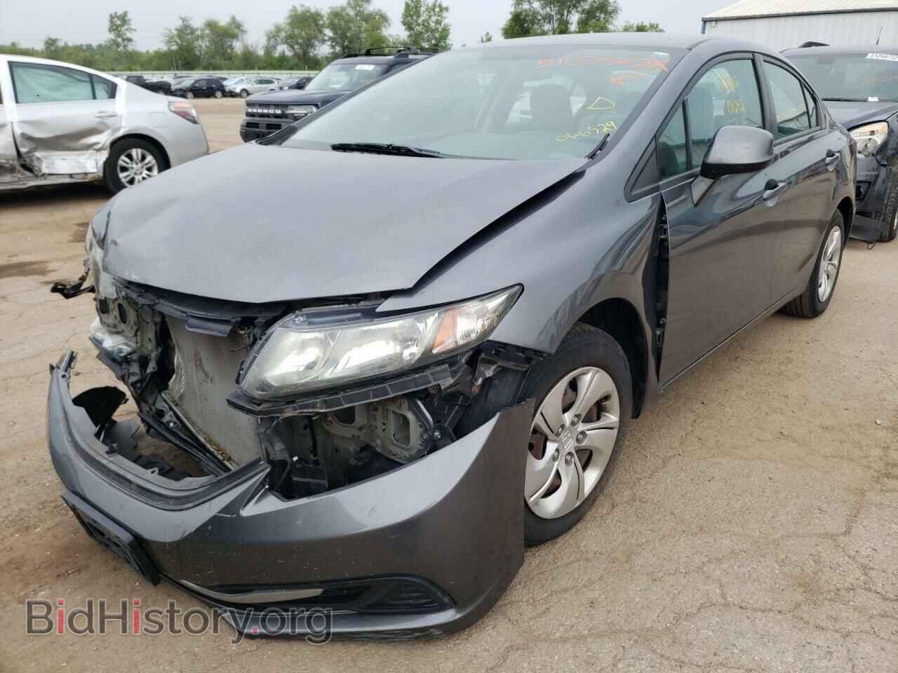 2013 HONDA CIVIC - VIN: 19XFB2F59DE066529 - Фото 2