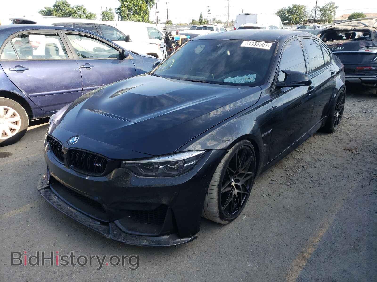 2018 BMW M3 - VIN: WBS8M9C53J5J79005 - Photo 2