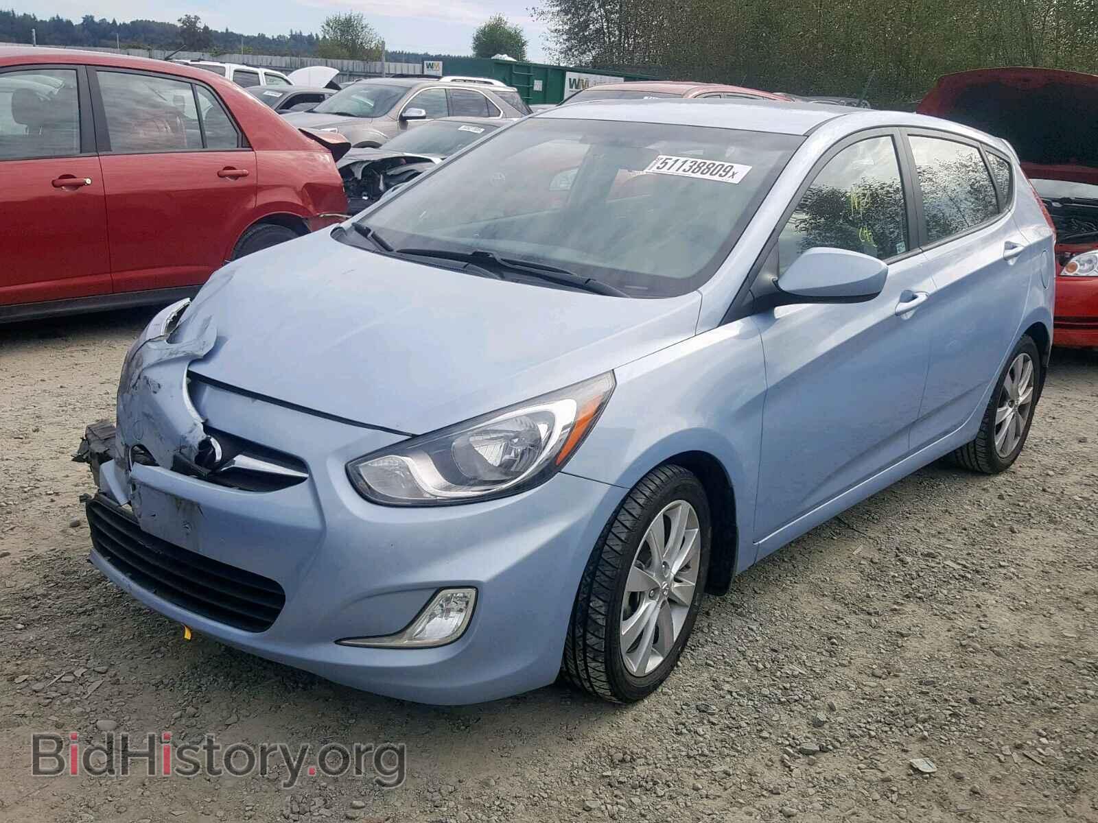 2012 HYUNDAI ACCENT - VIN: KMHCU5AE6CU015121 - Photo 2