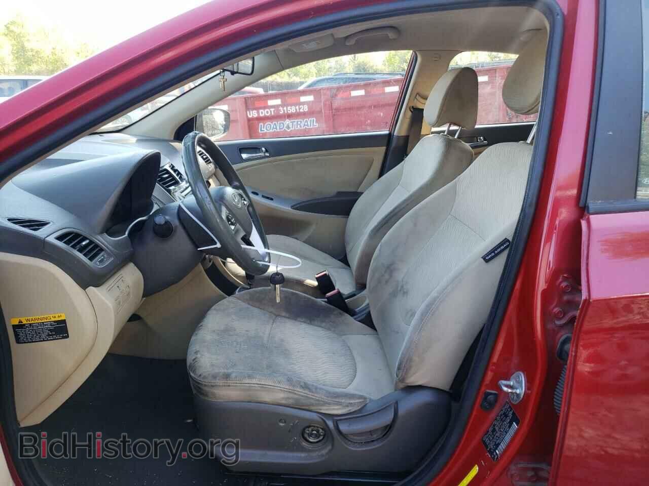 2013 HYUNDAI ACCENT - VIN: KMHCU4AE3DU489409 - Фото 7