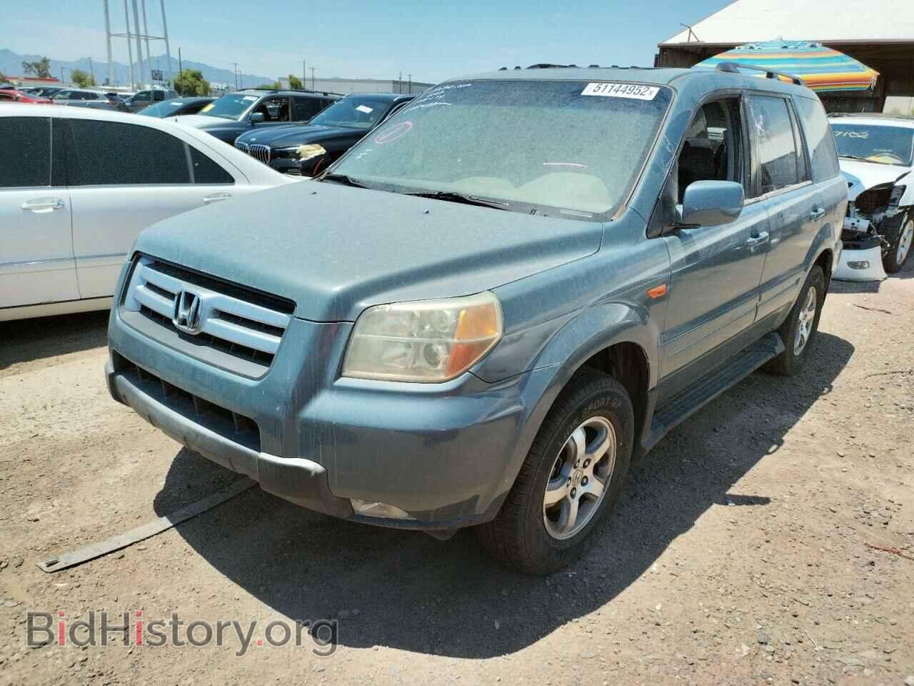 2006 HONDA PILOT - VIN: 2HKYF18746H516995 - Фото 2