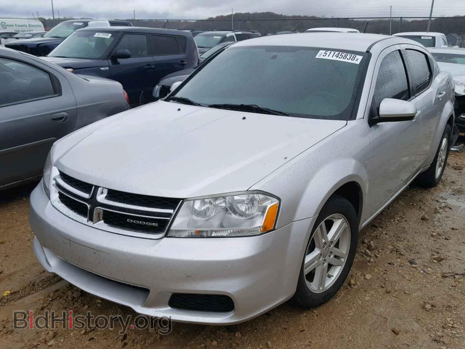 2012 DODGE AVENGER - VIN: 1C3CDZCB5CN194989 - Фото 2