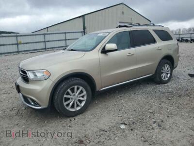 2015 Dodge DURANGO SXT, золотистый — VIN 1C4RDJAG2FC904761, Copart