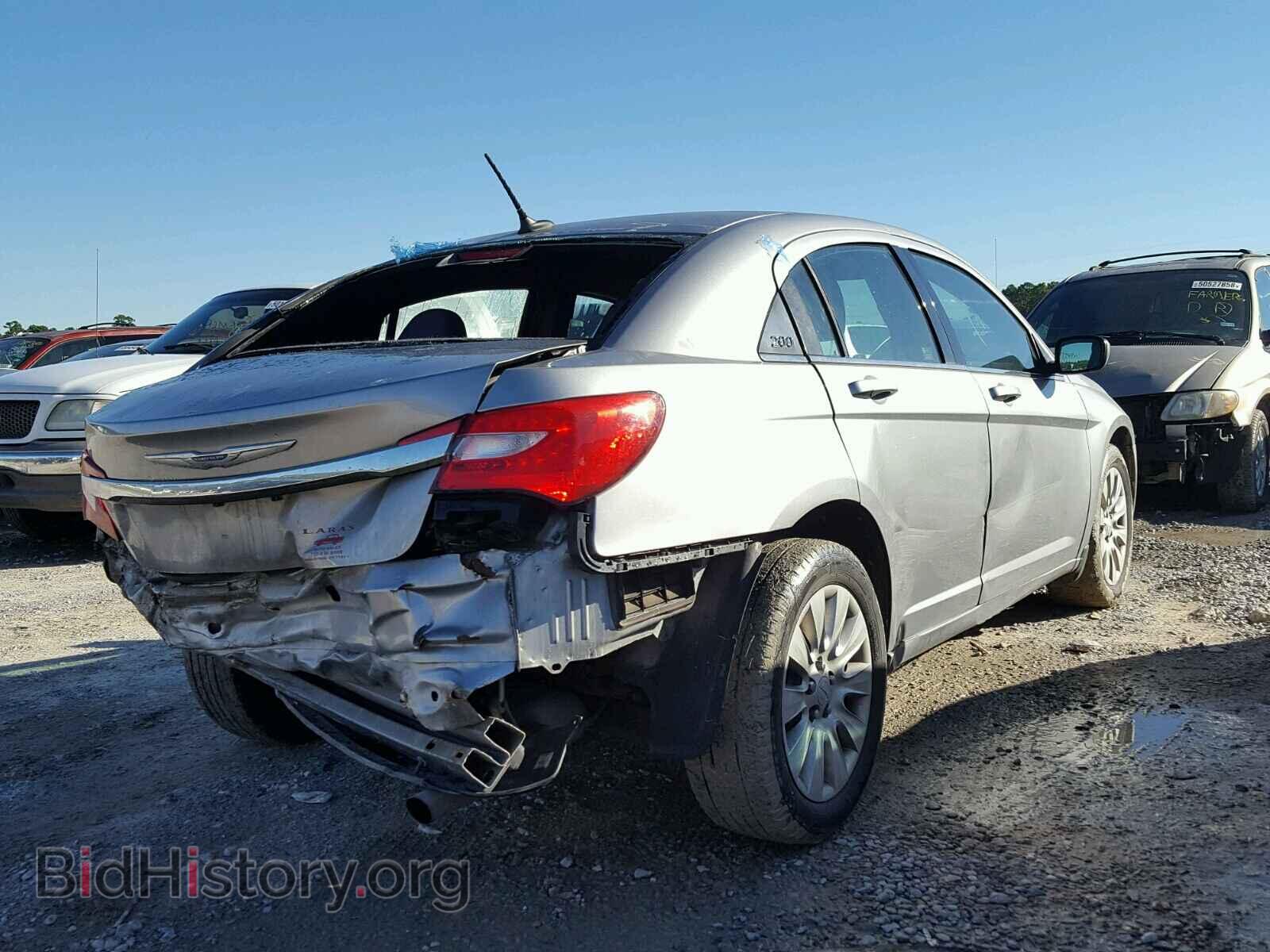 2014 CHRYSLER 200 - VIN: 1C3CCBAB5EN209118 - Фото 4