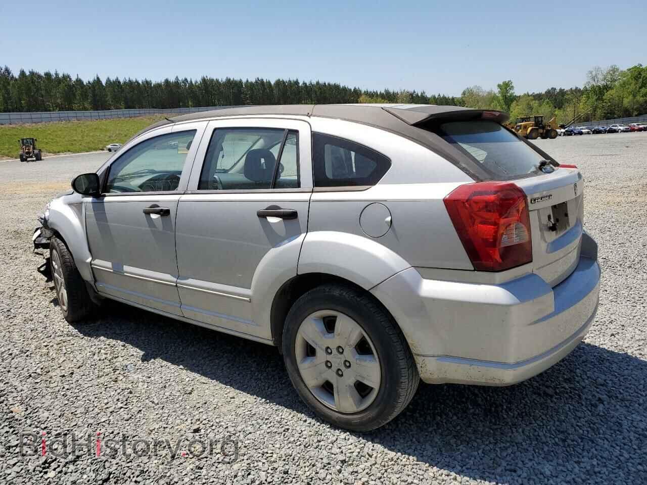 2007 DODGE CALIBER - VIN: 1B3HB48C27D299059 - Фото 2