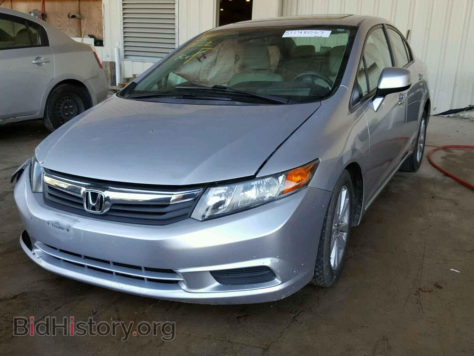 2012 HONDA CIVIC - VIN: 2HGFB2F86CH602674 - Фото 2