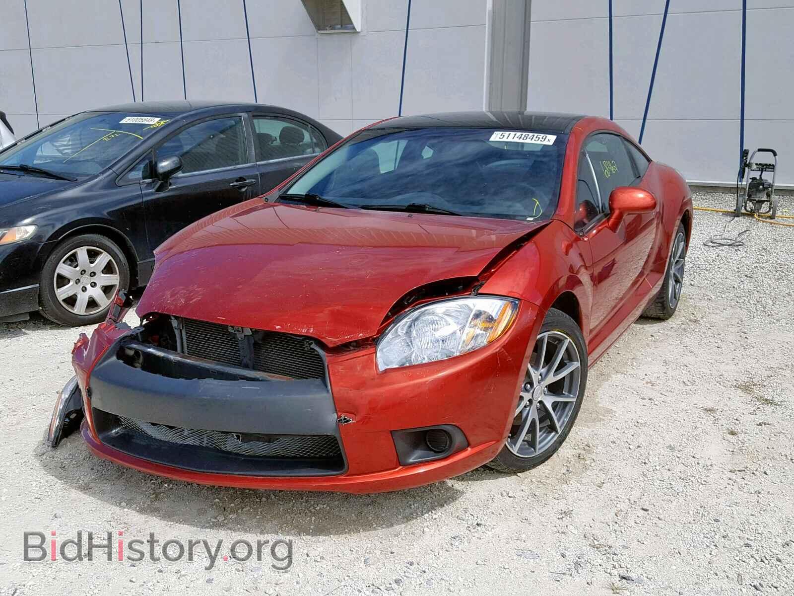 2012 MITSUBISHI ECLIPSE - VIN: 4A31K5DF6CE007811 - Photo 2