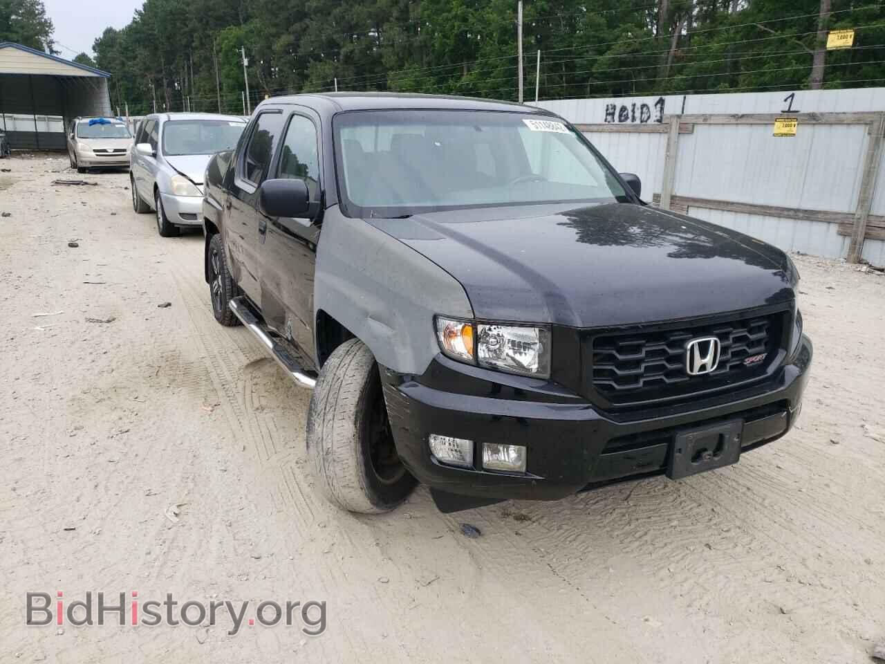 Photo 5FPYK1F74CB459214 - HONDA RIDGELINE 2012