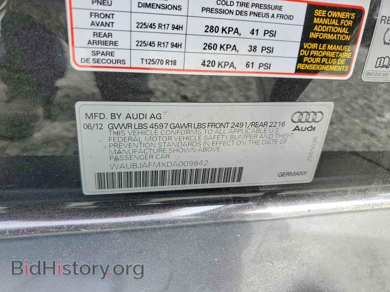 2013 AUDI A3 - VIN: WAUBJAFMXDA009842 - Photo 14