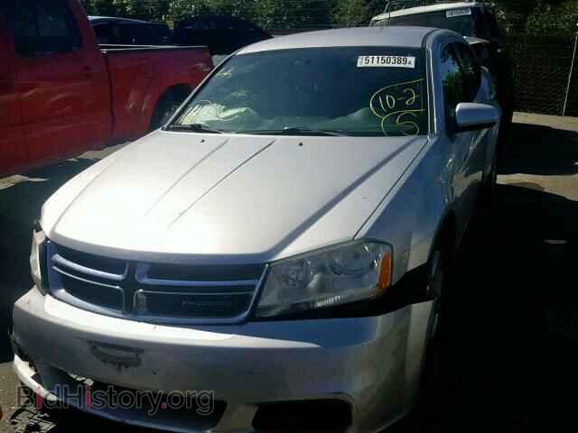 2012 DODGE AVENGER - VIN: 1C3CDZCB3CN219789 - Фото 2