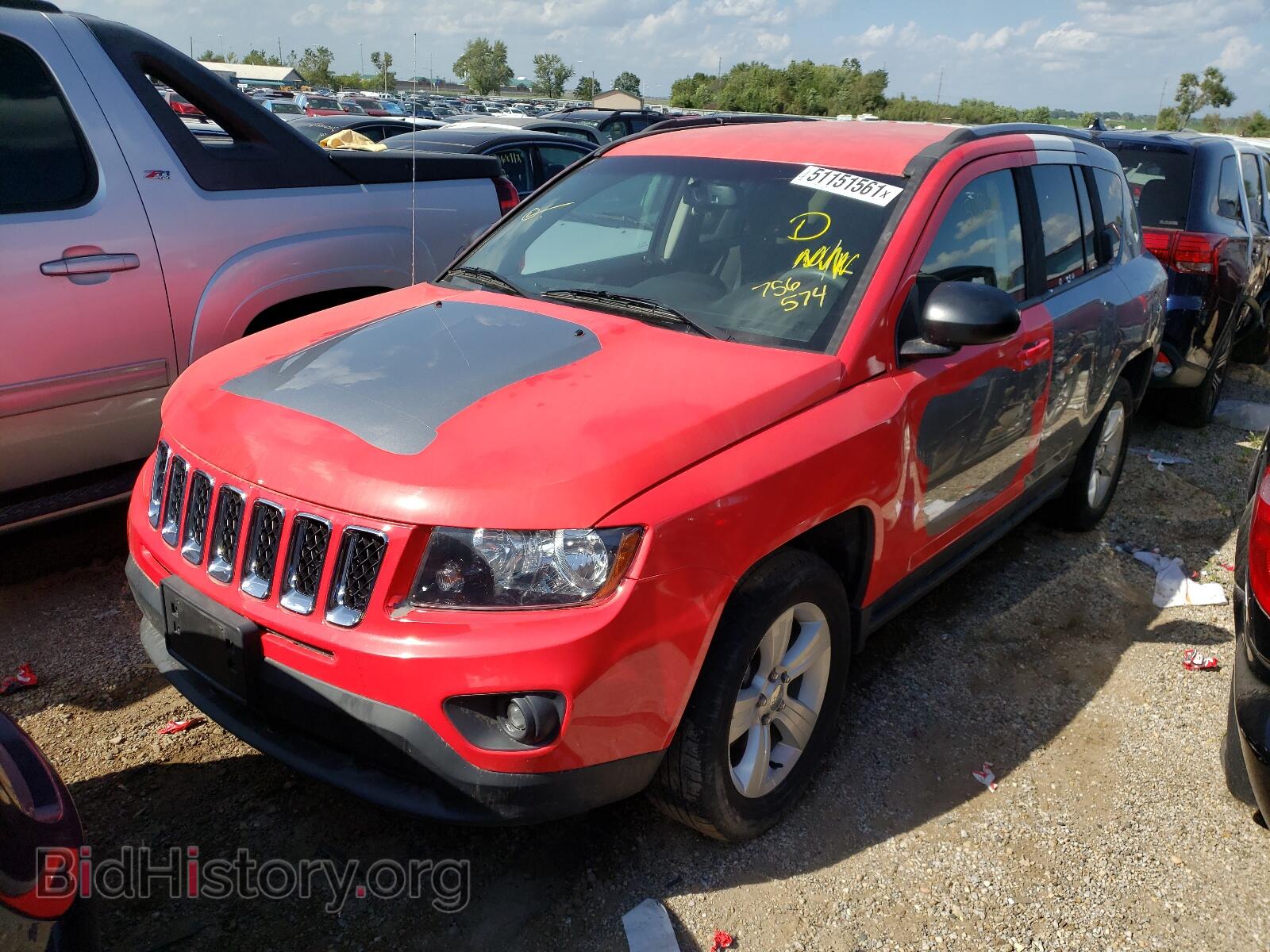 2016 JEEP COMPASS - VIN: 1C4NJDBB8GD756574 - Photo 2