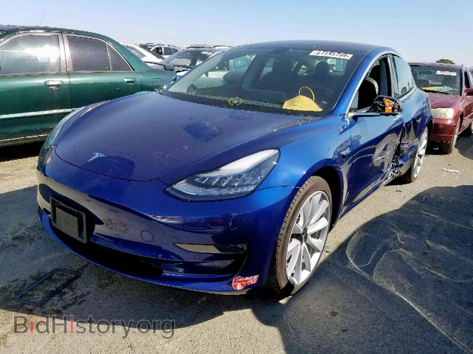 2018 TESLA MODEL 3 - VIN: 5YJ3E1EB2JF115992 - Фото 2