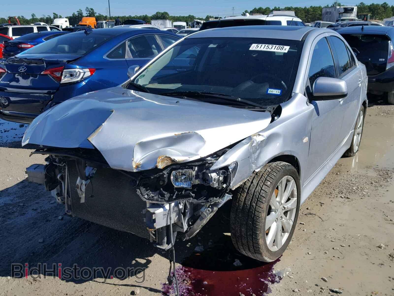2014 MITSUBISHI LANCER - VIN: JA32U8FW7EU018579 - Фото 2