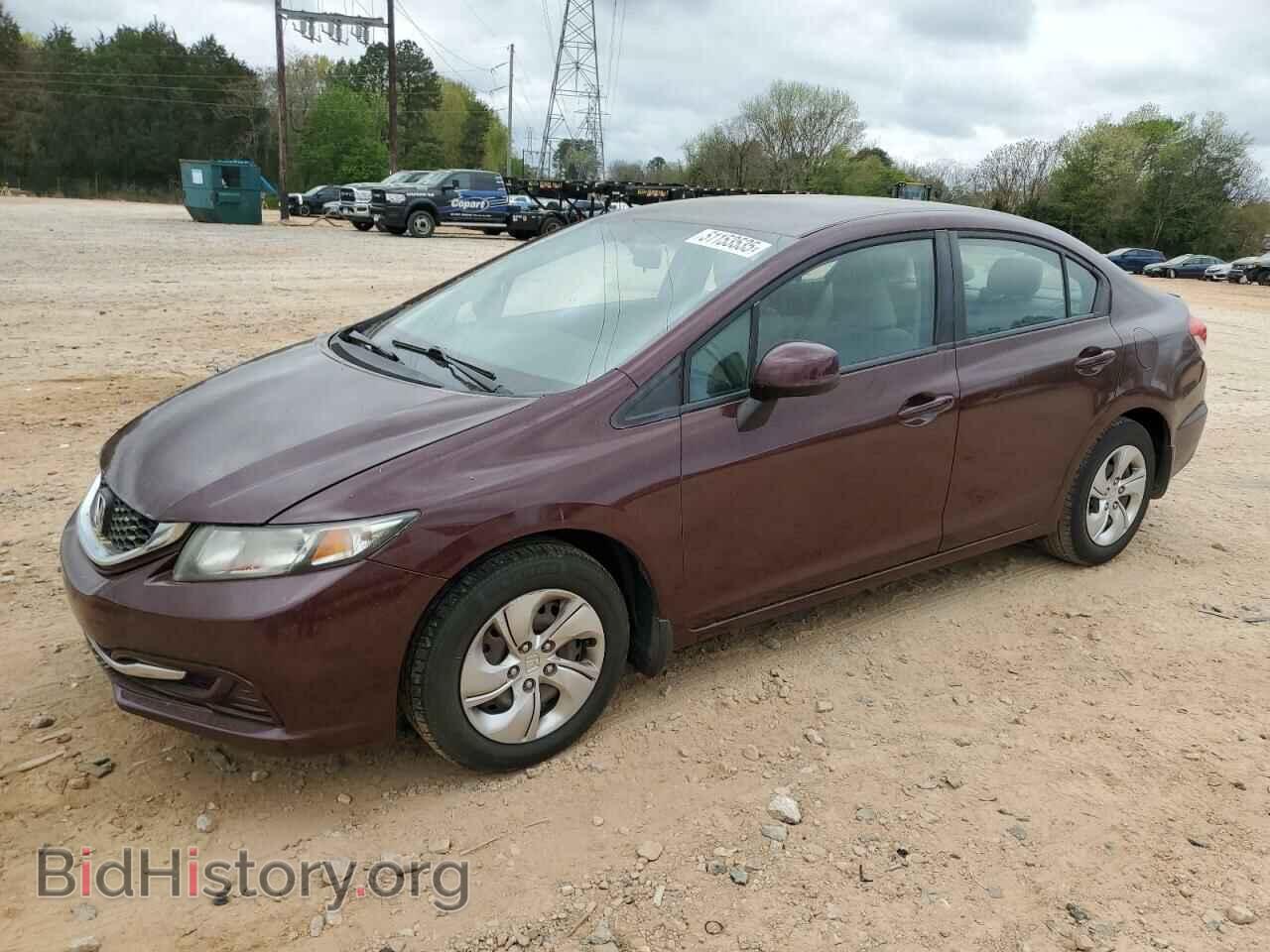 Фотография 2HGFB2F50DH545945 - HONDA CIVIC 2013