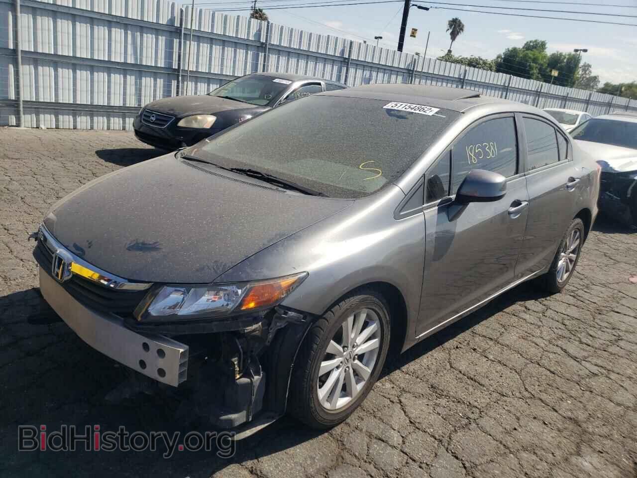 2012 HONDA CIVIC - VIN: 2HGFB2F80CH303262 - Фото 2