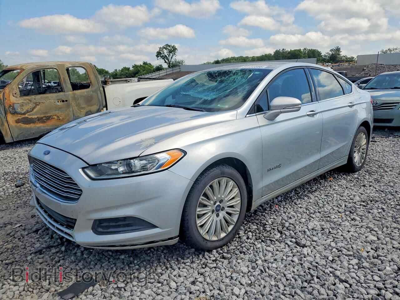 Photo 3FA6P0LU6ER272151 - FORD FUSION 2014