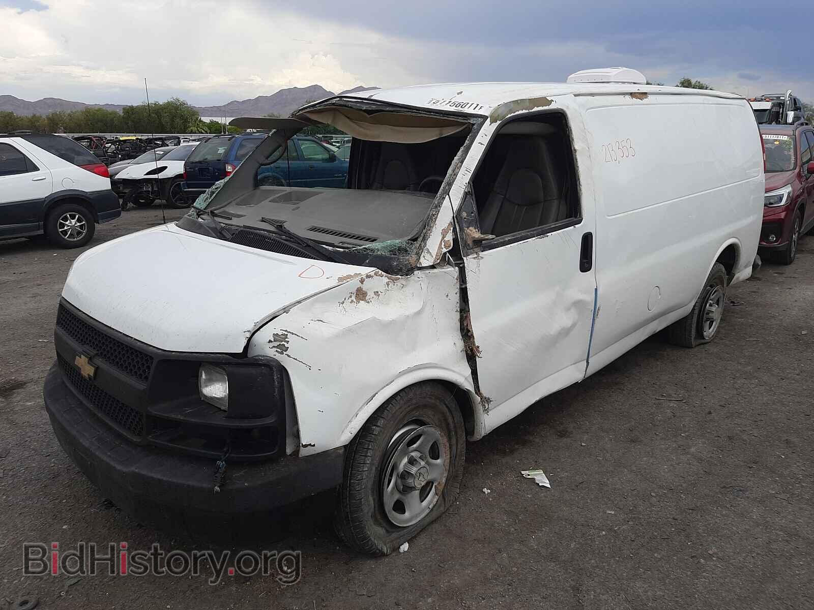 2008 CHEVROLET EXPRESS - VIN: 1GCFG15X681179166 - Фото 2
